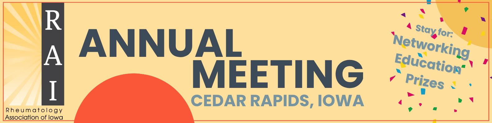 Rheumatology Association of Iowa Annual Meeting (RAI Annual Meeting) logo